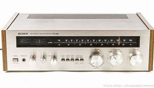 Image result for Sony Silver Stereo Receiver