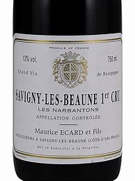 Image result for Maurice Ecard Savigny Beaune Narbantons