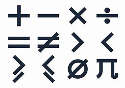 Image result for Basic Math Symbols