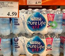 Image result for Costco Bottled Water Price