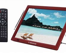 Image result for Trexonic Portable Rechargeable 1/4 Inch LED TV