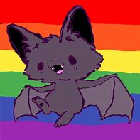 Image result for A Cute Bat in Sombody Hand Drawing