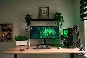 Image result for Room with Desk Set Up