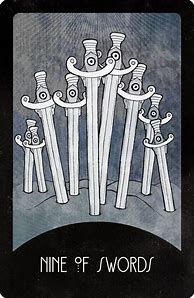 Image result for Nine of Swords