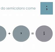 Image result for Semicolon Definition