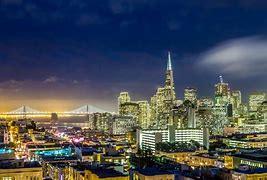 Image result for Downtown San Francisco at Night