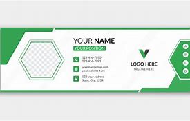 Image result for Green Email Signature Banner