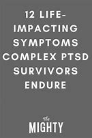 Image result for Complex PTSD Quotes
