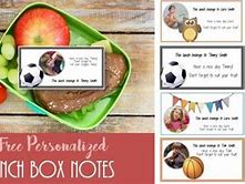 Image result for Kids Lunch Box Notes for Free Boys