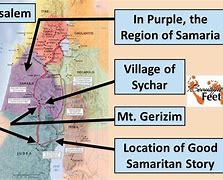 Image result for New Testament Map of Sychar in Samaria