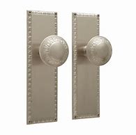 Image result for Door Knob Blank Plate