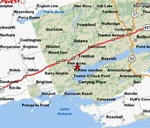 Image result for Map of Trenton Ontario