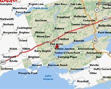 Image result for Map of Trenton Ontario