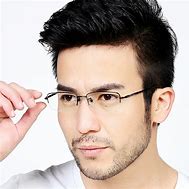 Image result for Semi Rimless Eyeglasses