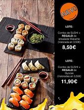Image result for Carta Sushi Carrefour