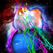 Image result for Trippy Space Cat