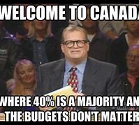 Image result for Canada Debt Meme