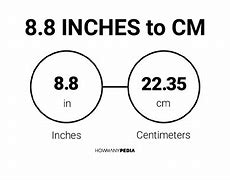 Image result for What Is 8 Inches in Cm