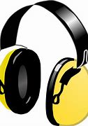 Image result for Yellow Headphones Clip Art