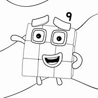 Image result for NumberBlocks 4 Coloring