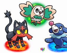 Image result for Alolan Starter Pokemon