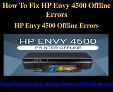 Image result for HP ENVY 4500 Fix