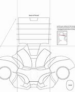 Image result for Iron Man Cardboard Template Free