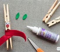 Image result for DIY Clothespin Reindeer