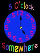 Image result for It's 5 O'Clock Somewhere SVG