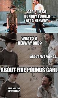 Image result for The Walking Dead Carl Meme
