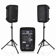 Image result for PA Speakers and Mixer