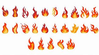 Image result for Cartoon Fire Flames Vector