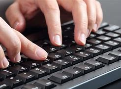 Image result for Typing On Computer Keyboard