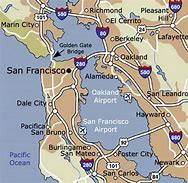 Image result for Map of Hotels Near San Francisco Airport