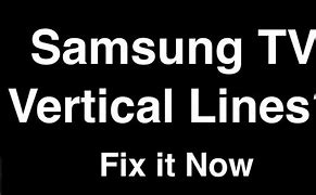Image result for Samsung Q-LED TV Vertical Black and White Bar
