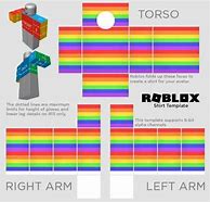 Image result for Roblox Rainbow Shirt Template