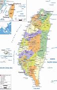 Image result for Taiwan Capital Map