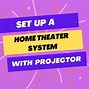Image result for Home Theater Projector Setup