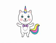 Image result for Rainbow Unicorn Kitten