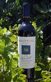 Image result for Hartwell Cabernet Sauvignon Miste Hill