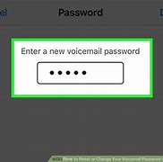 Image result for Reset Voicemail Password