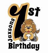 Image result for 1st Birthday Logo.png