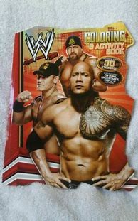 Image result for WWE Coloring Book
