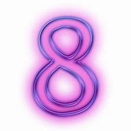 Image result for Neon Lime Number 8