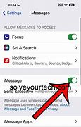 Image result for Turn On iMessage iPhone 14