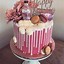 Image result for Rose Gold 21 Birthday Cake