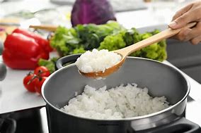 Image result for Boiling Rice On Stove Top
