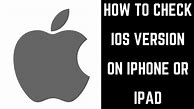 Image result for How to Check iOS Version