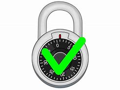 Image result for Open Combination Lock