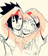 Image result for Sauske and Naruto Heart